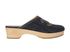 Chanel CC Denim Clogs, front view