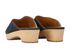 Chanel CC Denim Clogs, back view