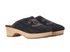 Chanel CC Denim Clogs, side view
