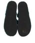 Chanel Cord And Lambskin Logo Sandals, top view