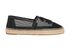 Chanel CC Mesh Grosgrain Espadrilles, front view