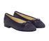 Chanel CC Ballerina Flats, side view