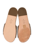 Chanel Tweed CC Slides, &pound;550, Shoes, Beige, Leather/Tweed, Top view