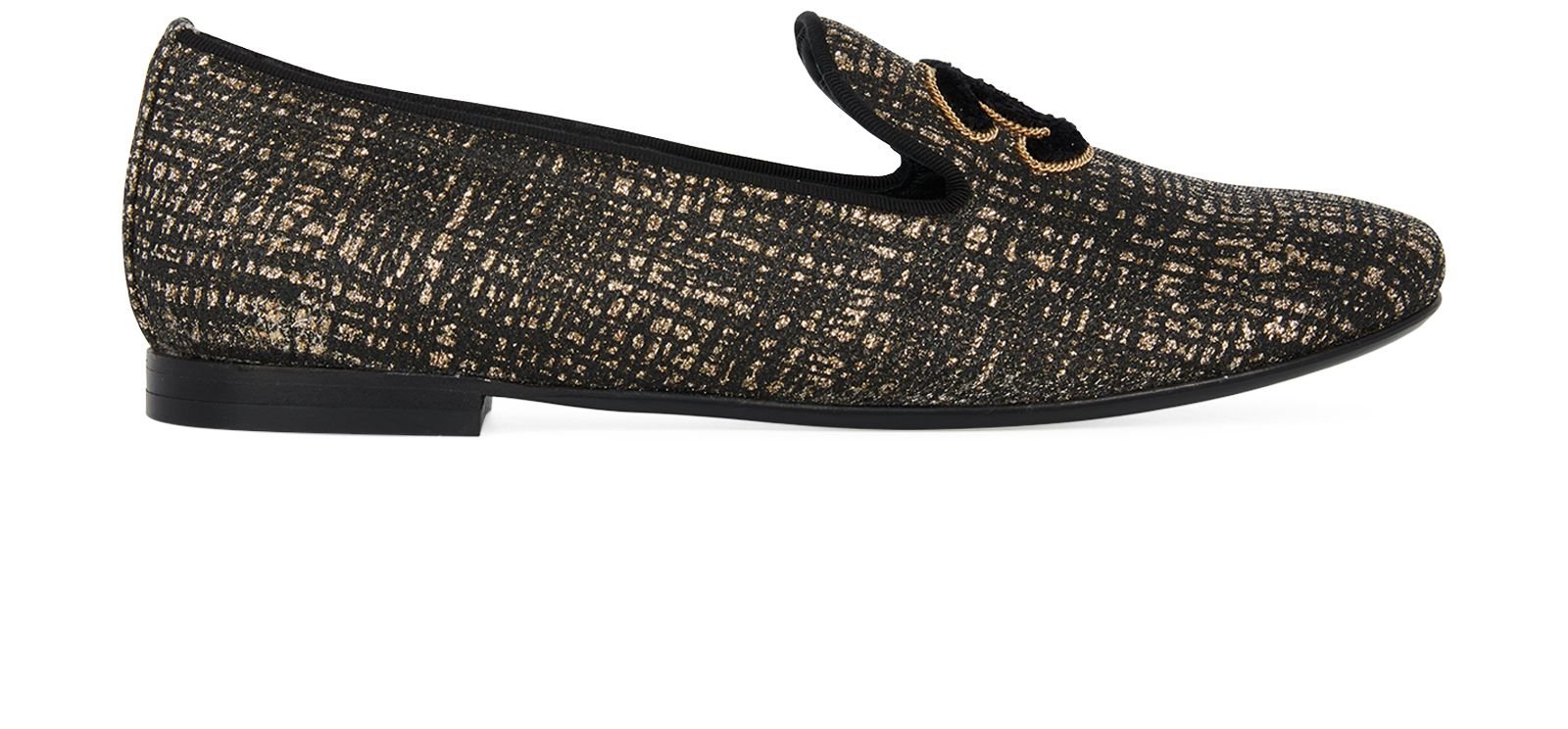 Chanel CC Glitter Loafers, Flats Designer Exchange Buy Sell