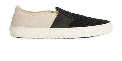 Chanel Slip Ons, front view