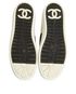 Chanel Slip Ons, top view