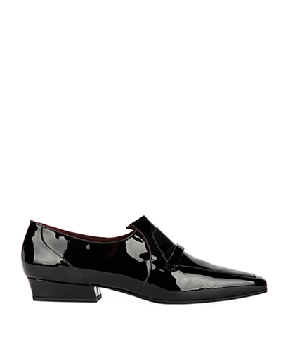 Chanel Square Toe Loafers, front view