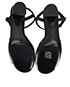 Chanel Camelia Flower Sandals, top view