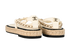 Chanel Espadrilles Sandals, &pound;475, Shoes, Cream, Leather, Back view
