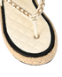 Chanel Espadrilles Sandals, &pound;475, Shoes, Cream, Leather, Other view