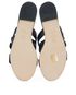 Chanel CC Turnlock Sandals, top view