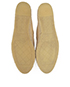 Chanel CC Black Toe Espadrilles, top view