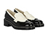 Chanel Chain Two Tone Brogues, side view