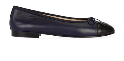 Chanel Ballerinas, front view