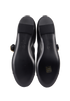 Chanel CC Mary Jane Flats, top view