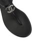 Chanel CC Thong Diamante Sandals, other view