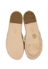 Chanel Chain Espadrille Slides, top view
