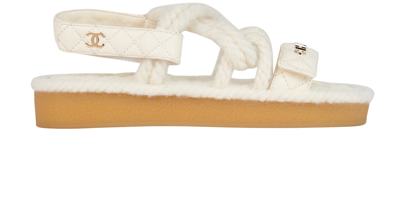 Pre-loved Chanel Rope Sandals - £520