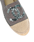 Chanel CC Sequin Espadrilles, &pound;410, Shoes, Green, Fabric, Other view