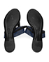 Chanel Bow Detail Sandals, top view