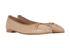 Chanel CC Quilted Ballet Pumps, side view