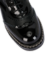 Chanel Oxford Lace Up Brogues, &pound;520, Shoes, Black, Patent Leather, Other view