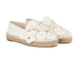 Chanel Camellia Espadrilles, side view