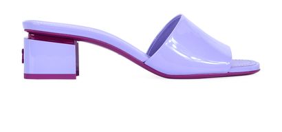 Chanel CC Mules Sandals, front view