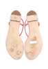 Chanel CC Thong Sandals, top view