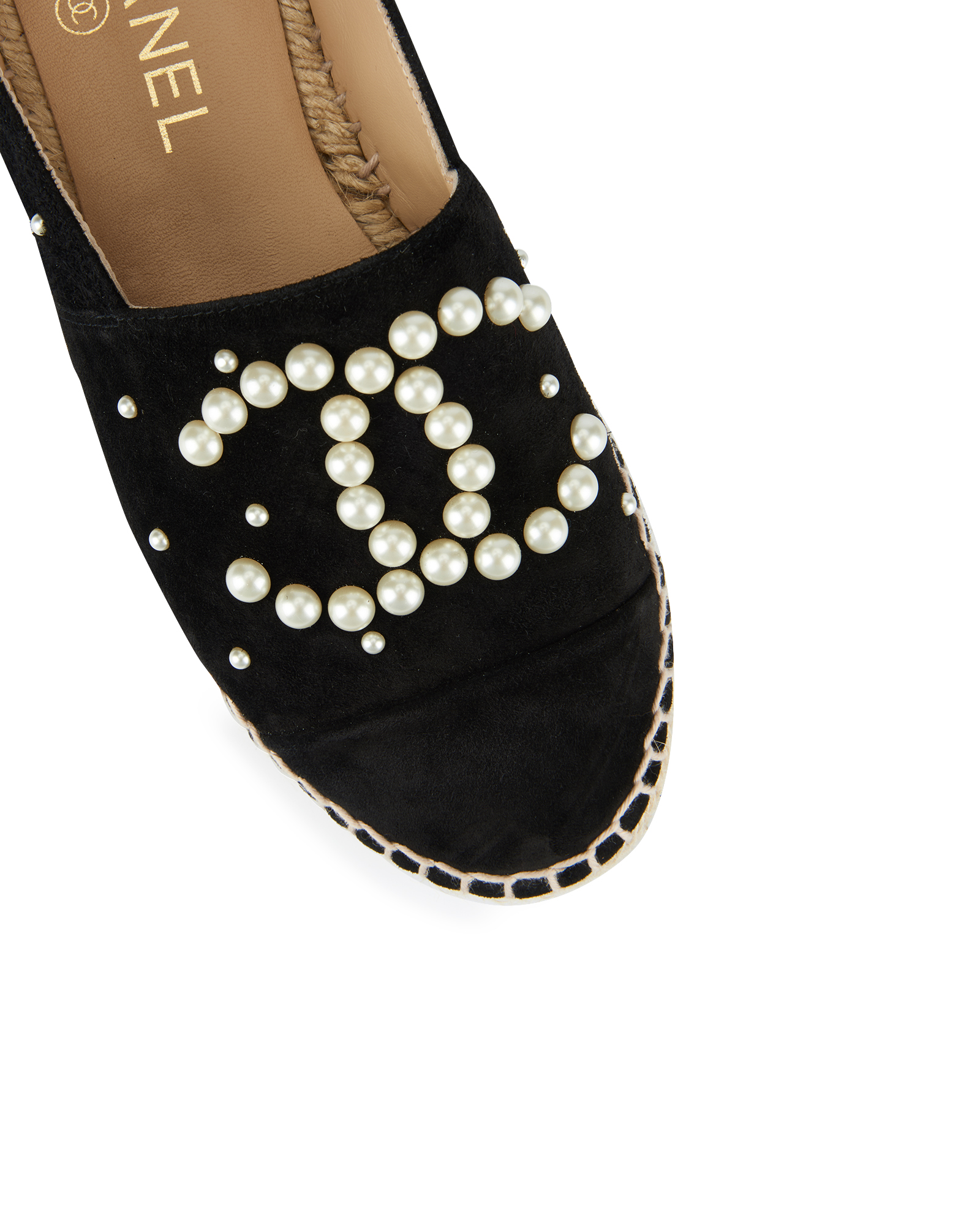 Pearl 2024 chanel espadrilles