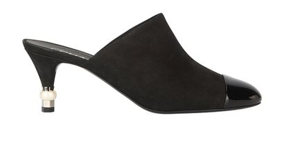 Chanel Heeled Mules, front view
