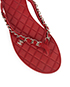 Chanel Chain Thong Sandals, other view