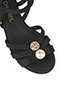 Chanel Pearl Embellished Sandals, other view