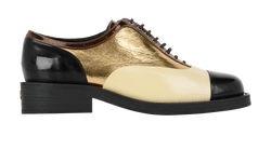 Chanel Lace Up Oxford Shoes - Size Womens 6.5
