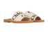 Chloe Woody Flat Slides, side view