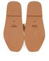Chloe Woody Flat Slides, top view