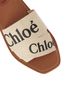 Chloe Woody Flat Slides, other view