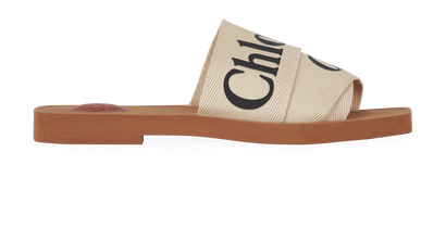 Chloe Woody Flats, front view