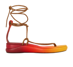 Chloe Wrap Around Thong Sandals, Leather, Multi, UK5, 3*