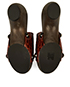 Chloe Platform Clogs, top view