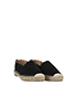 Chloe Espadrille's, £100, Shoes, Black, Suede, Side view