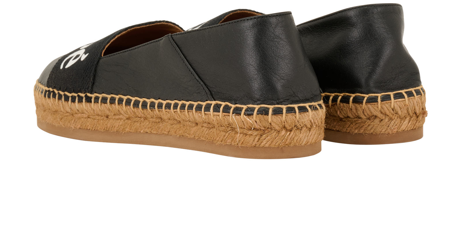 Chloe Espadrilles, &pound;220, Shoes, Black, Leather, Back view