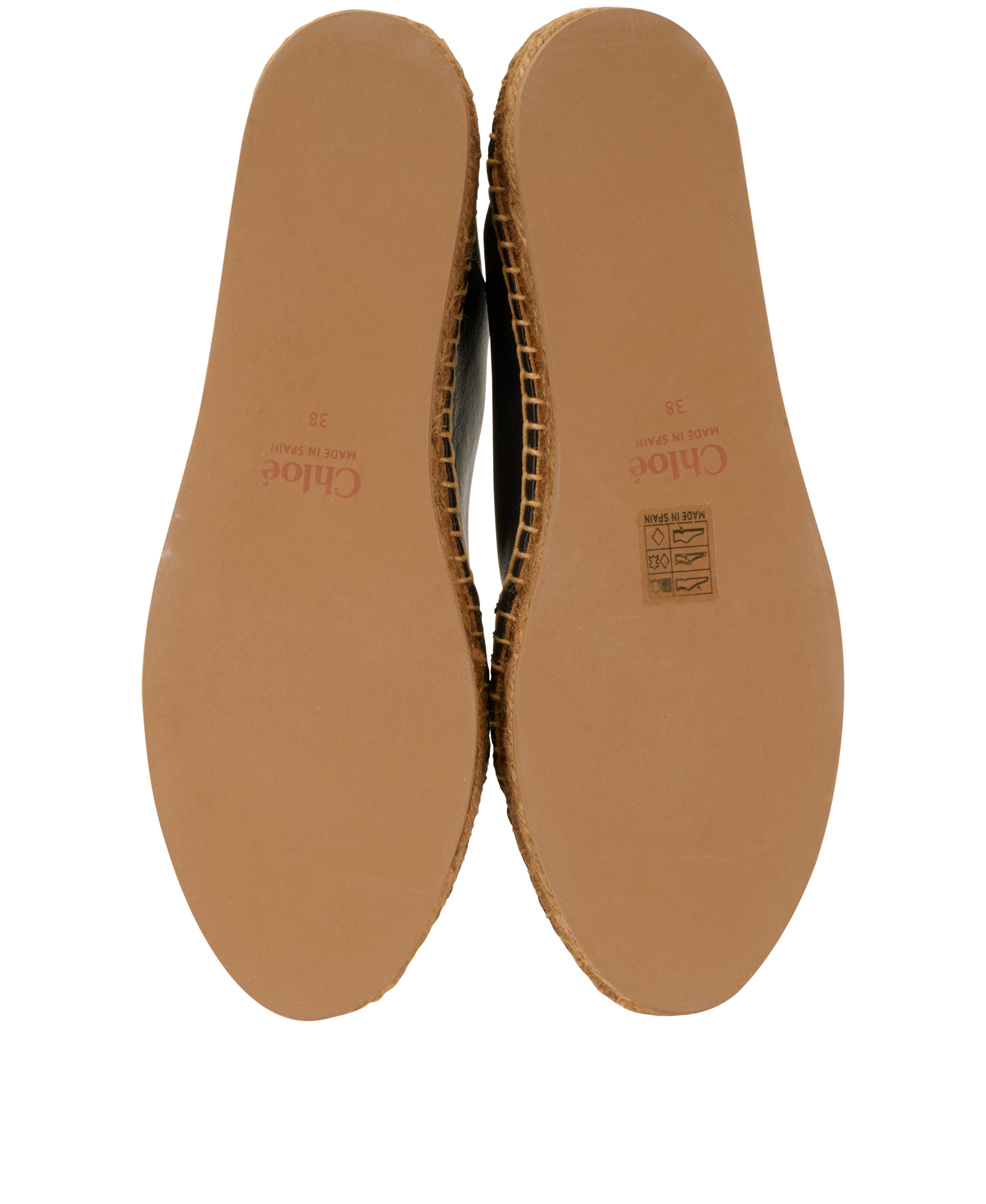 Chloe Espadrilles, &pound;220, Shoes, Black, Leather, Top view