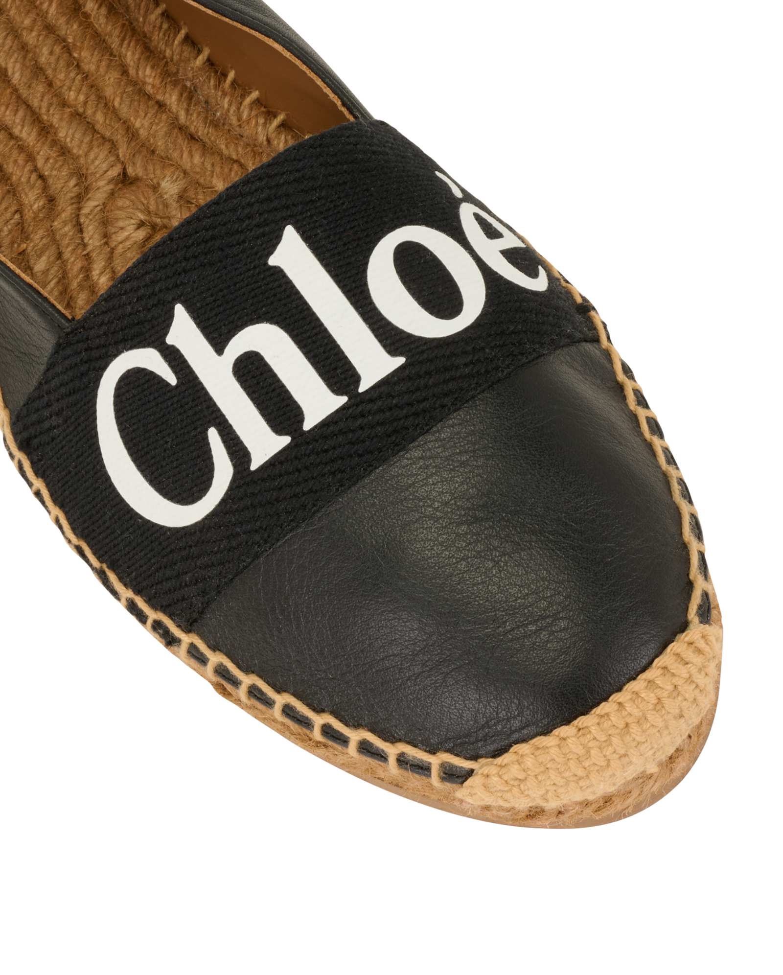 Chloe Espadrilles, &pound;220, Shoes, Black, Leather, Other view