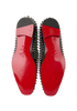 Christian Louboutin Glittered Dandelion Spikes, top view