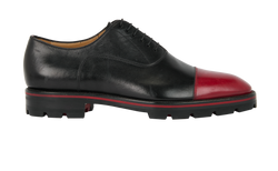 Christian Louboutin Greggo, Mens, Leather, Black, UK 8, DB, 2*