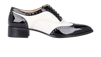 Christian Louboutin Zazou Flat Tie Brogues, front view