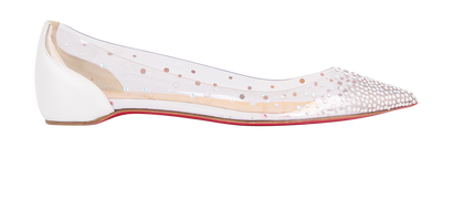 Christian Louboutin Degrastrass Flats, front view