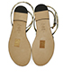 Christian Dior Thong Sandals, top view