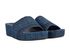 Christian Dior Platform Denim Sandals, side view